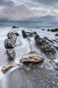 Stormy Barrika, Processing this photograph I realized the good lens which is the Samyang 14mm 2.8, check it out for texture and shine of rocks almost metallic.