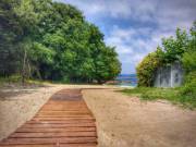 A path to a small beach