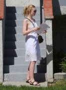 Elle Fanning Candids in LA 2017