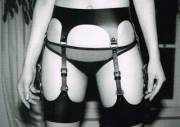 One heavy duty garter belt