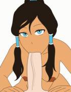 Korra blowing (dynamo-x)