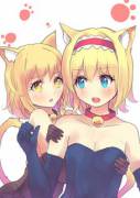 Curious catgirls