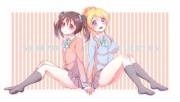 Holding hands