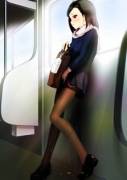 On the train