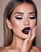 Lips so dark