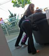 PINK yoga pants