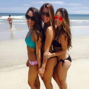 Three on the beach