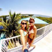 Selfie on the balcony