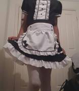 I got a maid outfit for my birthday