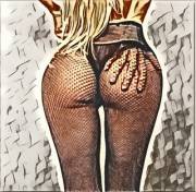 Fishnet Ass