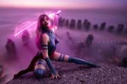 Psylocke Body Paint by oldmacman