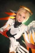 Spiralcats (Tasha) Overwatch Mercy Cosplay