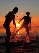 Splashing Around