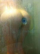 In the shower