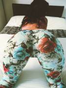 floral yoga pants