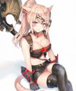 Miqo'te Warrior [FFXIV]