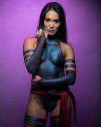 Psylocke Bodypaint