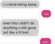 Brat Logic...