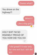 When daddy is proud of you 