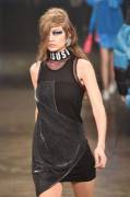 Gigi Hadid at the Versus Fashion Show
