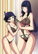 Mother and daughter
