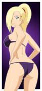 Ino in Purple Bikini