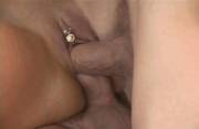 Cocks rubbing inside a pussy
