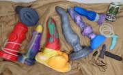 An assortment of silicone