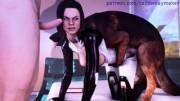 [Haymaker] Miranda Lawson Dog Bestiality