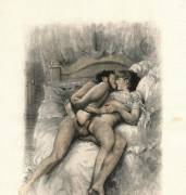 Locking Legs illustrated by Paul-Emile Becat (c. 1948)