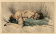 His Rapier - illustrated by Paul-Emile Becat (c. 1948)
