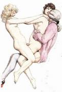 The See-Saw illustrated by Fameni-Leporini (c. 1905)