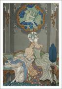 Sur La Chaise - illustration from "Les Liaisons Dangereus" by George Barbier (1934)