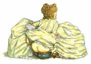 The Chamber Pot illustration by Konstantin Somov (c. 1918)