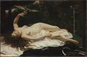 Gustave Courbet - Woman with a Parrot