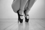 Ballet heels and chains