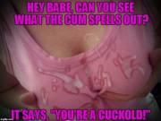 The writings on the tits