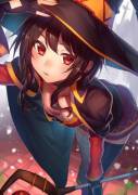 Megumin's way of flirting