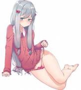 Sagiri has a great figure