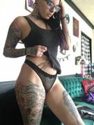 Cute tattooed slut 