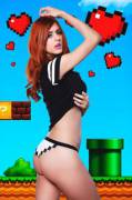 Juby in Pixel Panties