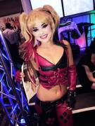 Dillion Harper as Harley Quinn at the 2017 AVN Awards