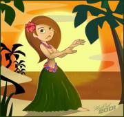 Hula girl Kim Possible (hotrod2001)