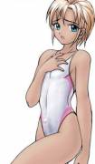 Sexy Swimwear One-Piece Traps (Artist: Usura)