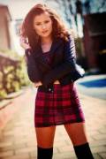 Plaid skirt