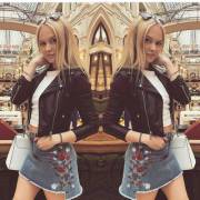 Denim skirt