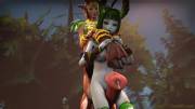 Fem-pugna carrying enchantress [futa warning]