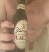 Shower beer + chest hair = ?