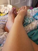 Lounging feet