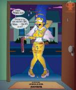 Marge Simpson loves her treats (JesterButts) [The Simpsons]